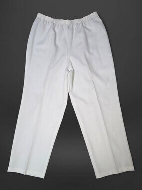 SOLOS by Koret White Trouser Pants (18 X-Short)